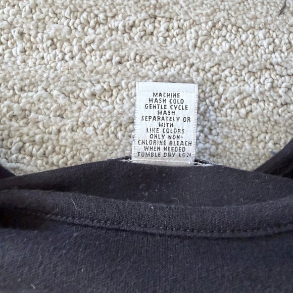 Vintage Christmas Holiday Shirt Long Sleeve Women XL Tee Embroidered Cats Wreath - Picture 7 of 7